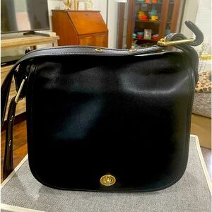 Coach Vintage Stewardess bag black